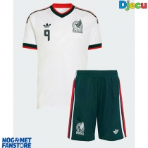 Meksiko Raul Jimenez #9 Gostujuci Dres za djecu SP 2026 Kratak Rukav (+ Kratke hlače)